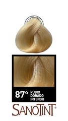 Sanotint Sensitive 87 Rubio dorado intenso