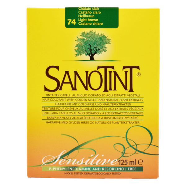 Sanotint Sensitive 74 Castaño claro