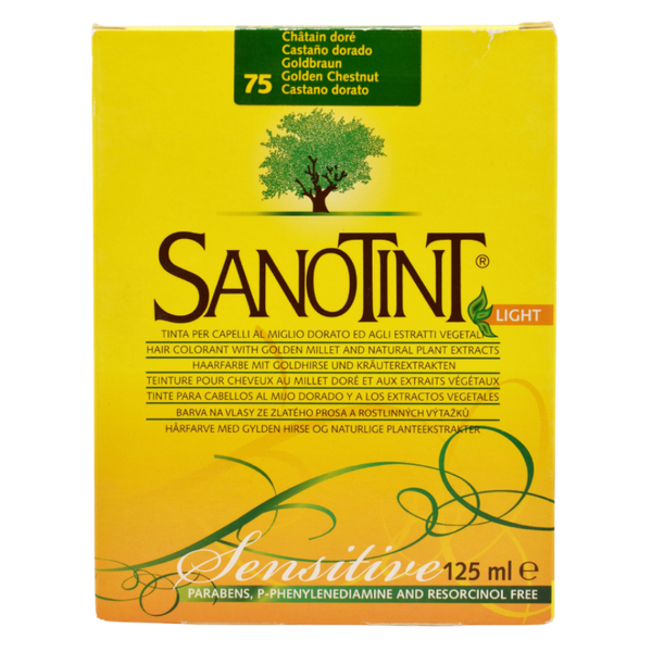 Sanotint Sensitive 75 Castaño dorado