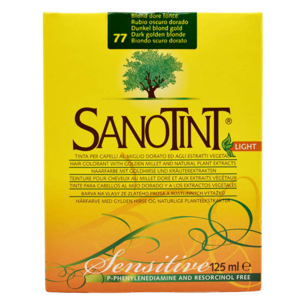 Sanotint Sensitive 77 Rubio oscuro dorado