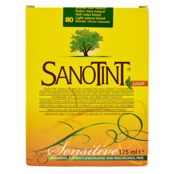 Sanotint Sensitive 80 Rubio claro natural